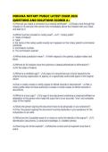 INDIANA NOTARY PUBLIC LATEST EXAM 2026 QUESTIONS AND SOLUTIONS SCORED 