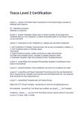 Tosca Level 2 Certification Questions and Answers 2026