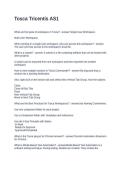 Tosca Tricentis AS1&period; Questions and Answers