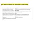 NR571 Midterm UPDATED ACTUAL Questions and CORRECT Answers