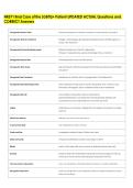 NR571 final Care of the LGBTQ&plus; Patient UPDATED ACTUAL Questions and  CORRECT Answers