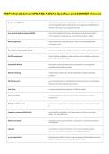 NR571 final abdomen UPDATED ACTUAL Questions and CORRECT Answers