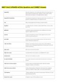 NR571 final 2 UPDATED ACTUAL Questions and CORRECT Answers