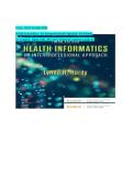 TEST BANK for Health Informatics&colon; An Interprofessional Approach&comma; 3rd Edition by Lynda R&period; Hardy PhD&comma; RN &mdash; All Chapters with Verified Questions & Correct Answers A&plus;