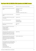 Final Exam&excl; NUR 122 UPDATED ACTUAL Questions and CORRECT Answers 