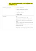 Nurse 122 Final Exam UPDATED ACTUAL Questions and  CORRECT Answers
