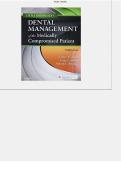 TEST BANK - Little and Falace's Dental Management of the Medically Compromised Patient 9th Edition &lpar;2024&rpar; &vert;COMPLETE GUIDE