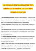 S12 sprinkler test s13 standpipe test 5 s 12 citywide sprinkler systems