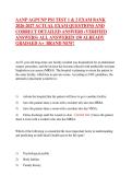 AANP AGPCNP PSI Test 1 & 2 &vert; Adult-Gerontology Primary Care Nurse Practitioner Exam Bank &vert; USA &vert; 2026&ndash;2027 &vert; Actual Exam Questions with Verified Correct Answers and Rationales