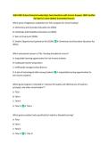 WGU D023 School Financial Leadership&vert; Exam Questions with Correct Answers 100&percnt; Verified  By Experts
