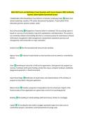 WGU D023 Terms and Definitions&vert; Exam Questions with Correct Answers 100&percnt; Verified By  Experts