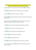 WGU - D023&colon; School Financial Leadership Pre-Assessment&vert; Exam Questions with Correct  Answers 100&percnt; Verified By Experts