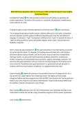 WGU D023 Exam Questions with Correct Answers 100&percnt; Verified By Experts&vert; Latest Update