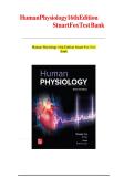 Test Bank for Human Physiology&comma; 16th Edition&comma; Stuart Fox&comma; Krista Rompolski Latest Verified Review 2024 Practice Questions and Answers for Exam Preparation&comma; 100&percnt; Correct with Explanations&comma; Highly Recommended&comma; Download to Score A&plus;