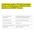 FDIC   Bundled Exam Questions WITH  CORRECT Answers