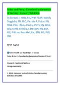 Potter & Perry Canadian Fundamentals of Nursing 7th Edition Study Guide &plus; Practice MCQ Test Bank