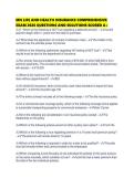 MN LIFE AND HEALTH INSURANCE COMPREHENSIVE EXAM 2026 QUESTIONS AND SOLUTIONS SCORED A&period;pdf  1