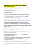 MAR 3203 LATEST 2026 EXAM QUESTIONS AND SOLUTIONS SCORED