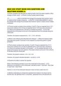 MAR 3203 STUDY GUIDE 2026 QUESTIONS AND SOLUTIONS SCORED 