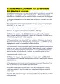 MAR 3203 MAIN EXAMINATION 2026 SET QUESTIONS AND SOLUTIONS SCORED 