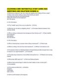 CALIFORNIA DMV MOTORCYCLE STUDY GUIDE 2026 QUESTIONS AND SOLUTIONS SCORED 
