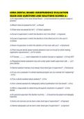 IOWA DENTAL BOARD JURISPRUDENCE EVALUATION EXAM 2026 QUESTIONS AND SOLUTIONS SCORED A&period;pdf  1