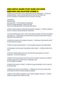 IOWA DENTAL BOARD STUDY GUIDE 2026 EXAM QUESTIONS AND SOLUTIONS SCORED 
