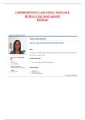COMPREHENSIVE CASE STUDY&colon; WEEK &num;9&colon; I- HUMAN CASE 26-YEAR-OLD FEMALE