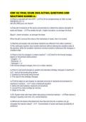 CEM 142 FINAL EXAM 2026 ACTUAL QUESTIONS AND SOLUTIONS SCORED