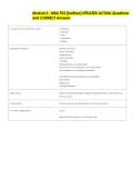 Module 2 - MBA 703 &lpar;Sadhya&rpar; UPDATED ACTUAL Questions  and CORRECT Answers 