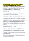 MCKISSOCK BASIC APPRAISAL EVALUATION EXAM 2026 QUESTIONS AND SOLUTIONS SCORED