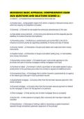 MCKISSOCK BASIC APPRAISAL COMPREHENSIVE EXAM 2026 QUESTIONS AND SOLUTIONS SCORED