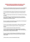 NURSING 265-NURS 2633 MATERNAL CHILD EXAM 2 LATEST 2024-2025 RASMUSSEN&lpar;COMPLETE EXAM&rpar;AGRADE 