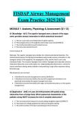 FISDAP Airway Management Exam Practice 2025&sol;2026