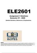 ELE2601 - ASSIGNMENT 3 SOLUTION &lpar; SEMESTER 1 2026 &rpar;