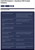 CMN 572 Module 2 &ndash; Questions With Trusted Solutions
