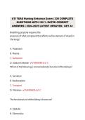 ATI TEAS Nursing Entrance Exam Test Bank PDF &vert; 330 Complete Questions with 100&percnt; Correct Answers &vert; Updated 2024&ndash;2025 &vert; Grade A&plus;