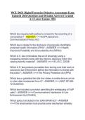 WGU D431 Digital Forensics Objective Assessment Exam Updated 2026 Questions and Detailed Answers&vert;&vert; Graded A&plus;&vert;&vert; Latest Update 2026