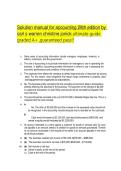 Accounting 28th Edition Solution Manual PDF &vert; Warren & Jonick &vert; Ultimate Guide &vert; Updated Latest 2025&ndash;2026 &vert; Grade A&plus; Guaranteed