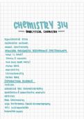 Analytical Chemistry 314 Notes