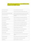 d352 employment and labor law vocab UPDATED ACTUAL  Questions and CORRECT Answers