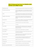D352 V2 Employment and Labor Law UPDATED ACTUAL  Questions and CORRECT Answers