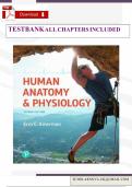 Test Bank For Human Anatomy & Physiology 3rd Edition By Eric C&period;Amerman&vert; All Chapter&vert;Latest 2026