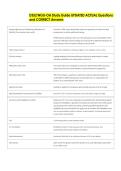D352 WGU-OA Study Guide UPDATED ACTUAL Questions  and CORRECT Answers