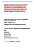 ISSA CPR AND AED FINAL EXAM WITH CORRECT ACTUAL QUESTIONS AND CORRECTLY WELL DEFINED ANSWERS LATEST ALREADY GRADED A&plus; 2026