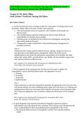 TEST BANK for Keltner&rsquo;s Psychiatric Nursing&comma; 9th Edition by Steele &mdash; Verified Questions & Answers for All Chapters A&plus;