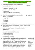 NR 565 - ADVANCED PHARMACOLOGY FINAL - CHAMBERLAIN PRACTICE EXAM WITH CORRECT ANSWERS