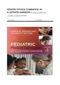 TEST BANK FOR PEDIATRIC PHYSICAL EXAMINATION&colon; AN ILLUSTRATED HANDBOOK  4TH EDITION BY KAREN G&period; DUDERSTADT &comma; VICTORIA F&period; KEETON &lpar;AUTHORS&rpar; LATEST VERSION 2026 ALL CHAPTERS COVERD