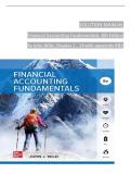 SOLUTION MANUAL for Financial Accounting Fundamentals 8th Edition by John Wild &mdash; Step-by-Step Accounting Problem Solutions for Introductory Financial Accounting Courses 2026 A&plus;