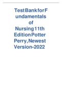 Nursing Fundamentals & Core Courses Complete Exam Prep Bundle &ndash; Potter & Perry 11th&comma; DeWit 5th&comma; Weiss & Tappen 8th & Nursing Research 11th Edition &ndash; Test Banks & Verified Questions
